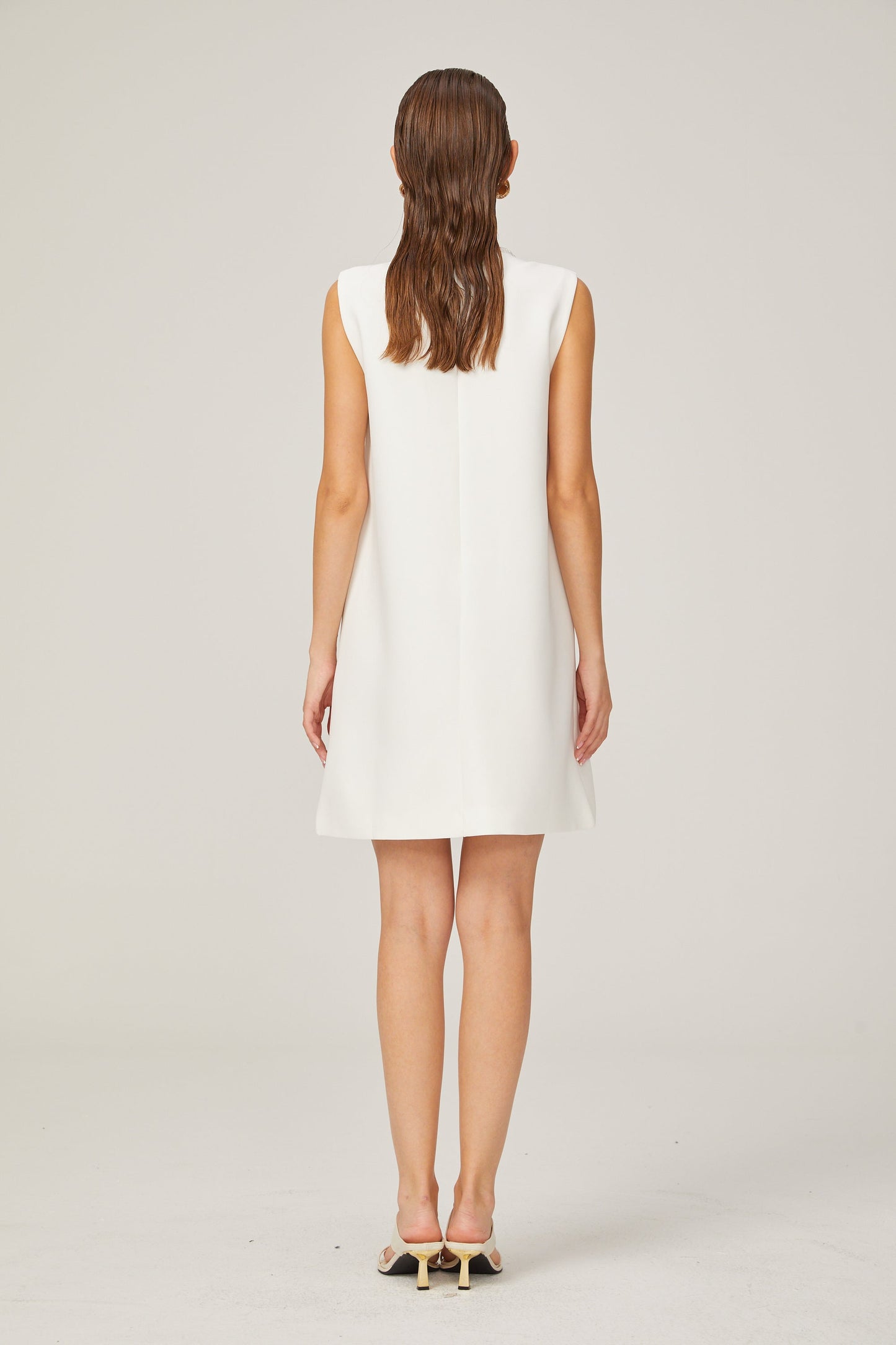 Ghislaine püskül mini elbise