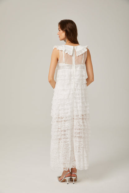 Alora midi elbise