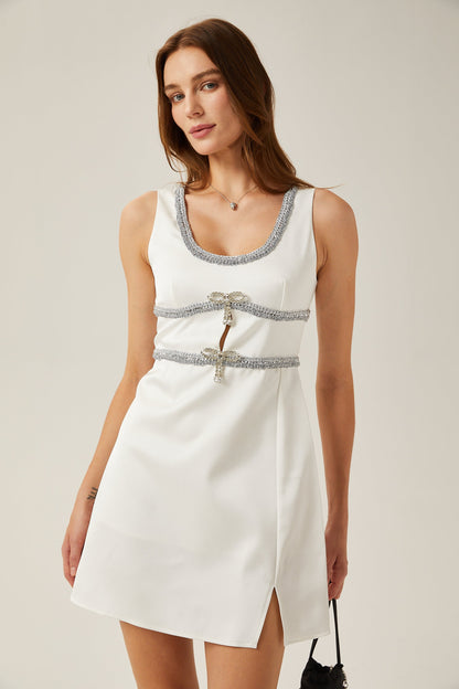 Ghislaine fiyonk mini elbise