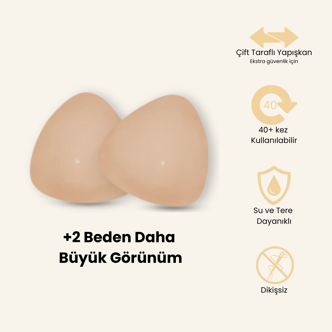 Snowy Care Push-Up Etkili Yapışkan Göğüs Pedleri