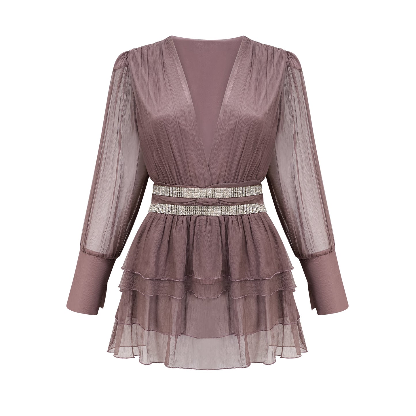 Ellica kristal mini elbise