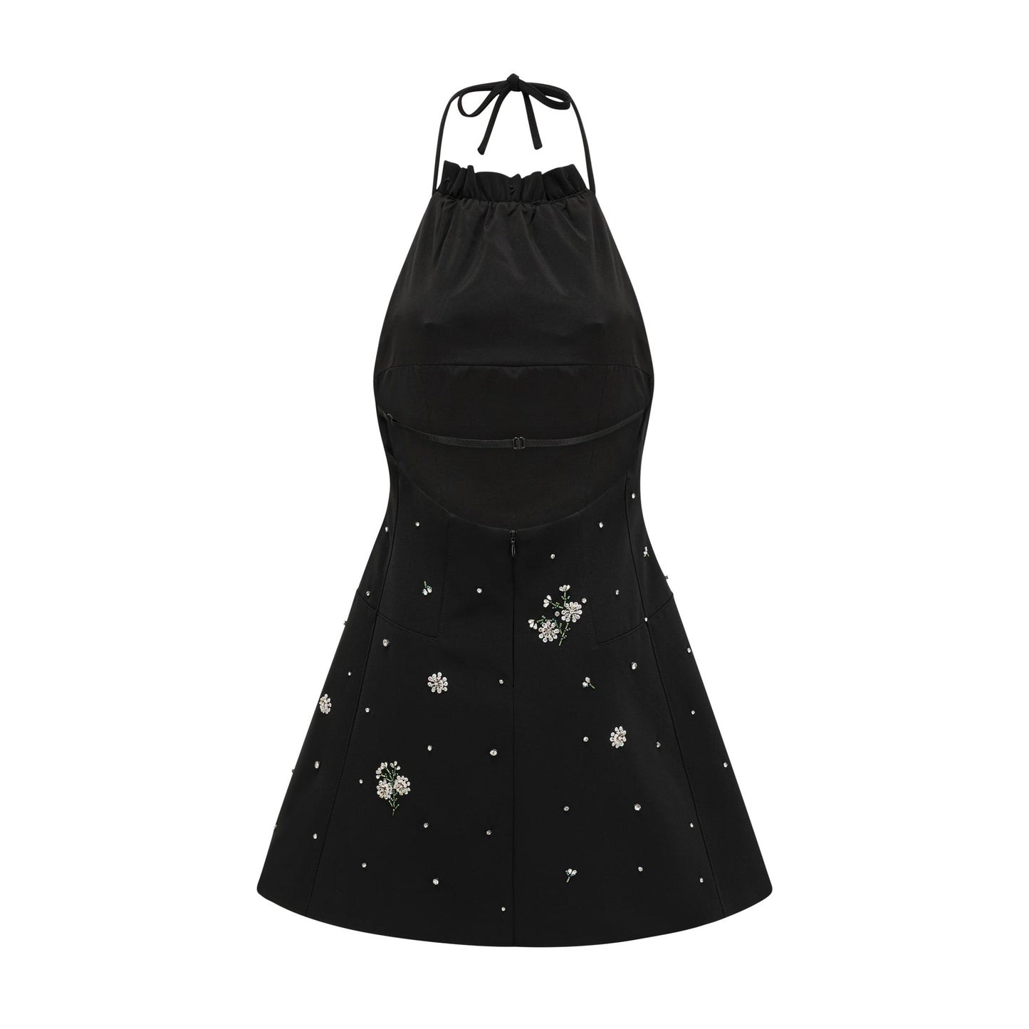 Ariane kristal mini elbise